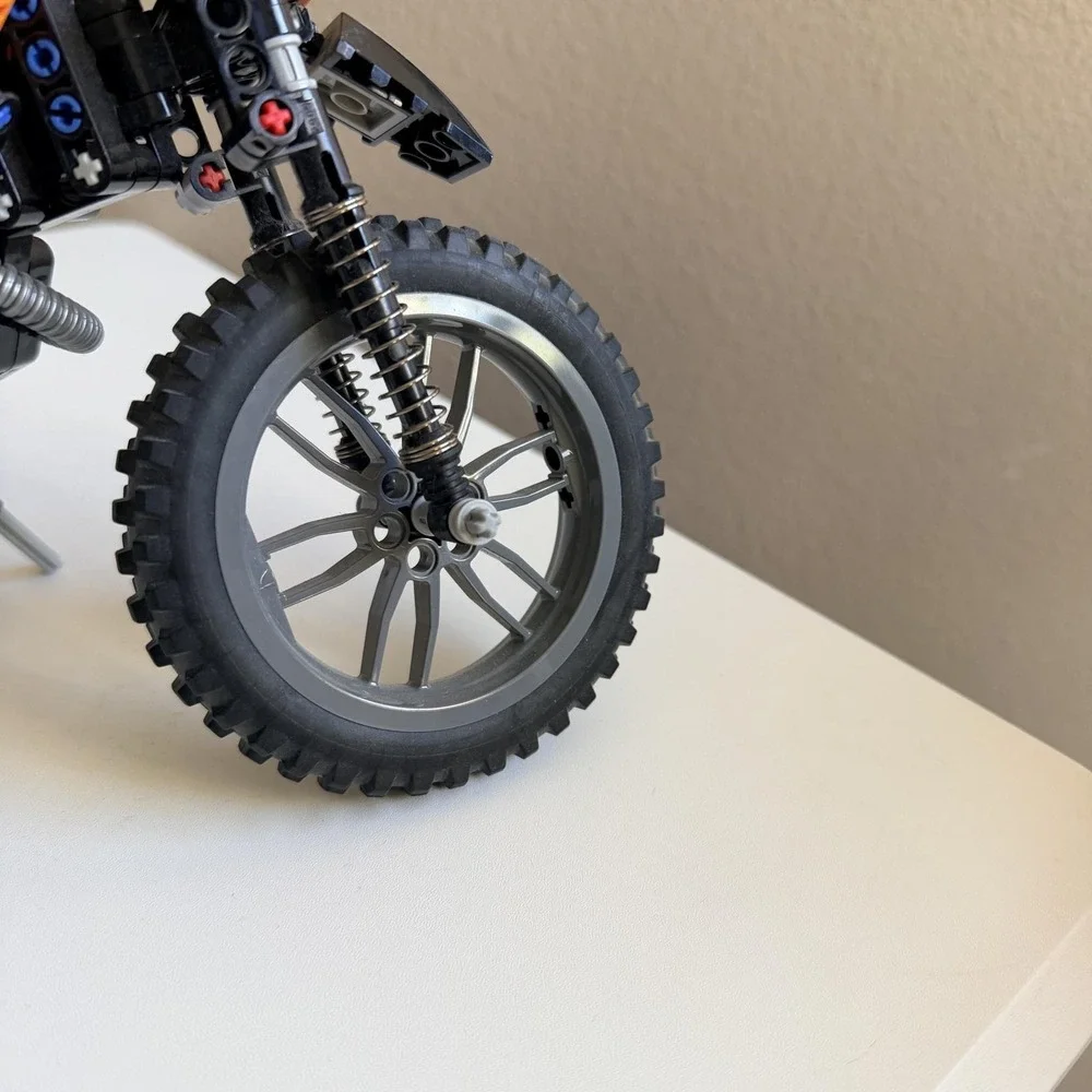 LEGO Technic 42007 Moto Cross Bike 2013 Retired RARE Complete Set No Box